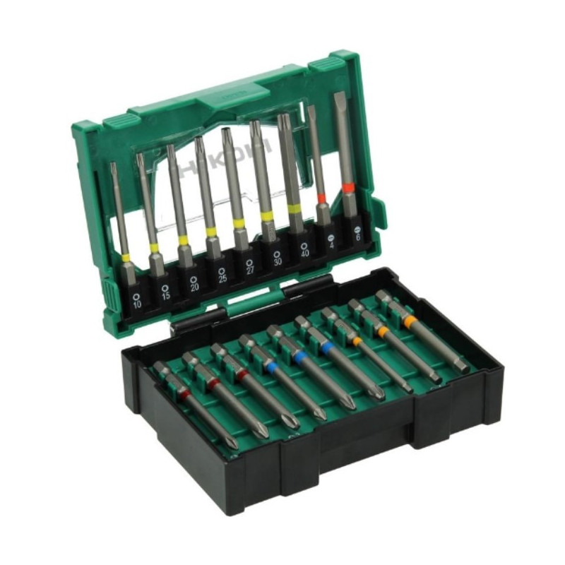 Zestaw bitów 18 elementów 40030022 HIKOKI Zestaw bitów 18 elementów 40030022 HIKOKI