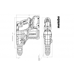 KH 18 LTX BL 28 Q Set ISA Kombimłotek Akumulatorowy 2x5.5Ah LiHD i ładowarka 601715930