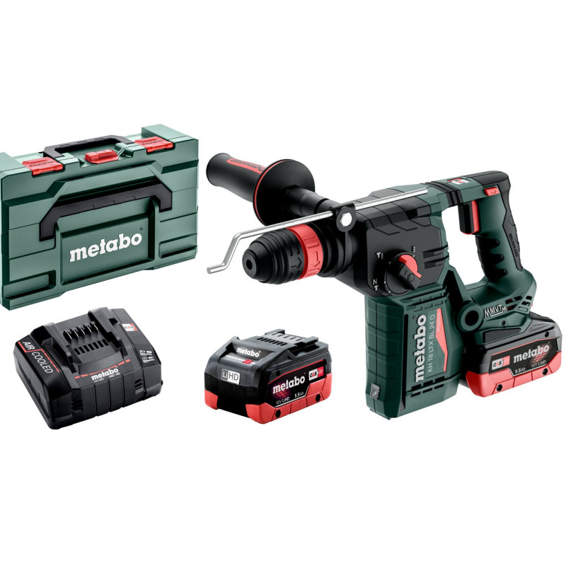 KH 18 LTX BL 24 Q Kombimłotek Akumulatorowy 2 LiHD i ładowarka Metabo 601714660