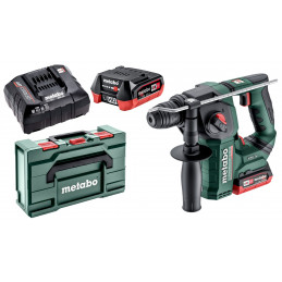 PowerMaxx BH 12 BL 16  Młotowiertarka akum. 2x4Ah LiHD i ładowarka Metabo 600207800