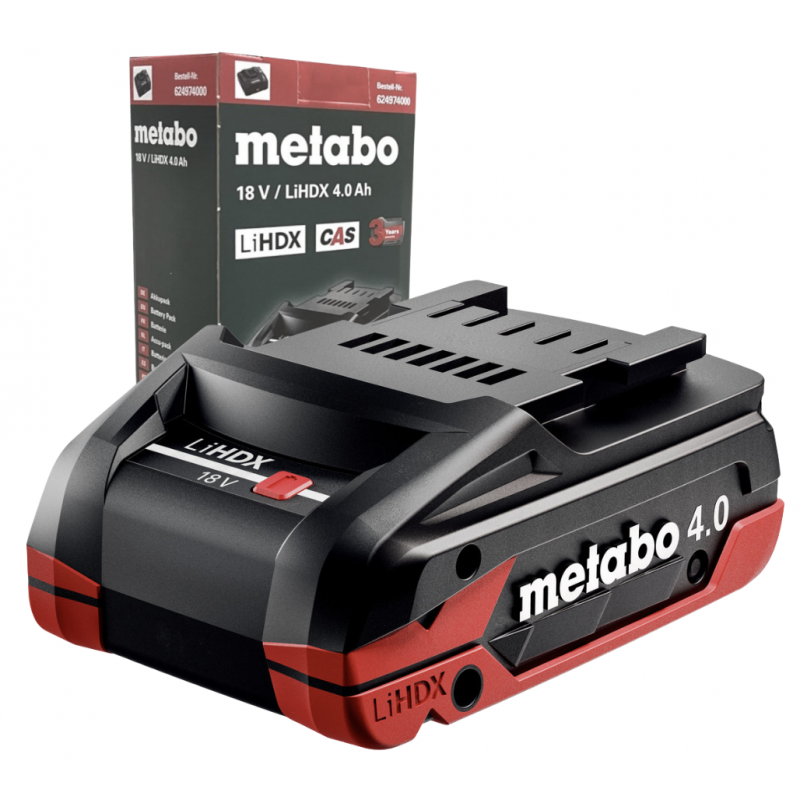 Akumulator LiHDX 18 V 4,0 Ah Metabo 624974000 Akumulator LiHDX 18 V 4,0 Ah Metabo 624974000