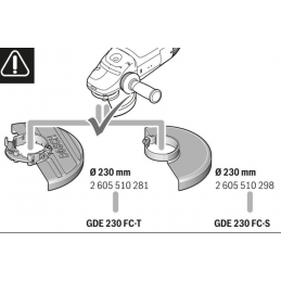 Osprzęt do odsysania GDE 230 FC-S Bosch