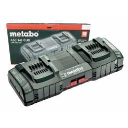 Metabo 627495000 - Podwójna Szybka Ładowarka ASC 145 DUO 12-36V AIR COOLED