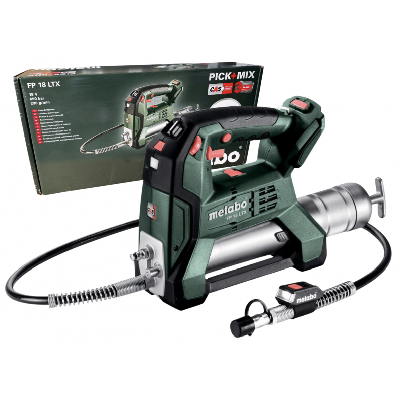 FP 18 LTX Smarownica akumulatorowa 18V Metabo 600789850 FP 18 LTX Smarownica akumulatorowa 18V Metabo 600789850