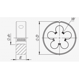 NARZYNKA M 7 DIN-22568 (6g) HSS 800 FANAR N1-121001-0070