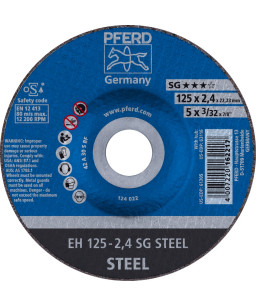 PFERD Sciernice tarczowe do ciecia EH 125-2,4 SG STEEL