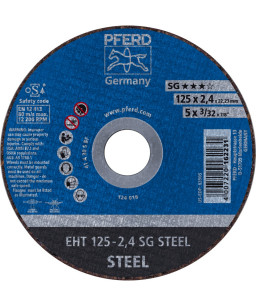 PFERD Sciernice tarczowe do ciecia EHT 125-2,4 SG STEEL