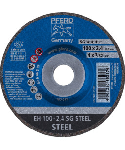 PFERD Ściernice tarczowe do ciecia EH 100-2,4 SG STEEL/16,0