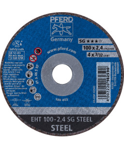 PFERD Sciernice tarczowe do ciecia EHT 100-2,4 SG STEEL/16,0