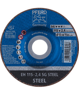 PFERD Sciernice tarczowe do ciecia EH 115-2,4 SG STEEL