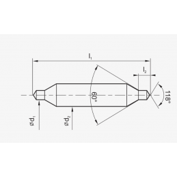 NAWIERTAK DIN-333 A 60' 10,0X4,0 VHM AT FANAR W9-01L021-0400