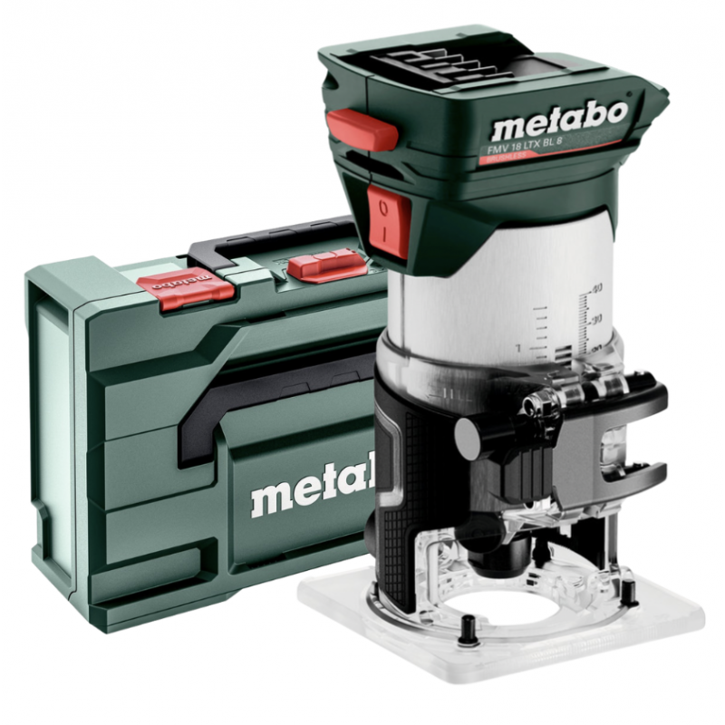 FMV 18 LTX BL 8 Frezarka do krawędzi Metabo 601742840 FMV 18 LTX BL 8 Frezarka do krawędzi Metabo 601742840
