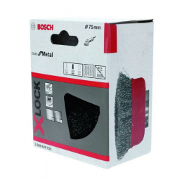 Szczotka garnkowa do metalu PRO Metal clean X-Lock 75x0,3 mm BOSCH 2608620725