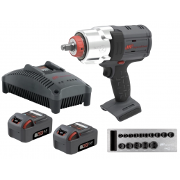 Klucz udarowy 1/2" DXS W7153 z wymiennym wrzecionem Ingersoll Rand + zestaw nasad krótkich