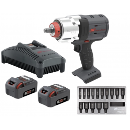Klucz udarowy 1/2" DXS W7153 z wymiennym wrzecionem Ingersoll Rand + zestaw nasad długich