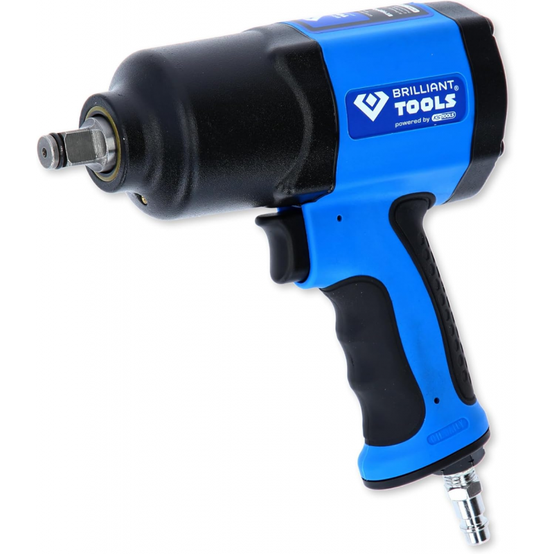 Pneumatyczny klucz udarowy, 1.450 Nm 1/2" BRILLIANT TOOLS BT160100 Pneumatyczny klucz udarowy, 1.450 Nm 1/2" BRILLIANT TOOLS BT160100