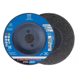 PFERD Ściernica tarczowa CC-GRIND ROBUST 125 SG STEELOX