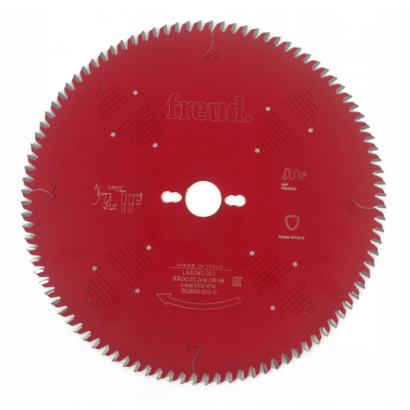 Piła tarczowa do płyt wiórowej LA92MT001 300x30 96z FREUD F03FS06912