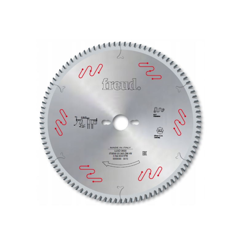Piła tarczowa do płyt obustronnie laminowane LU3F 0200 250x30 80Z Freud F03FS05119 Piła tarczowa do płyt obustronnie laminowane LU3F 0200 250x30 80Z Freud F03FS05119