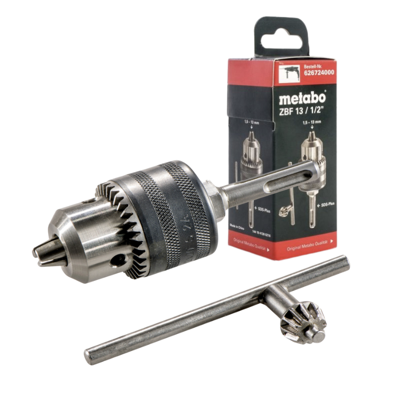 Uchwyt wiertarski zębaty z adapterem 1,5 - 13 mm 1/2" SDS-plus SP 626724000 Metabo