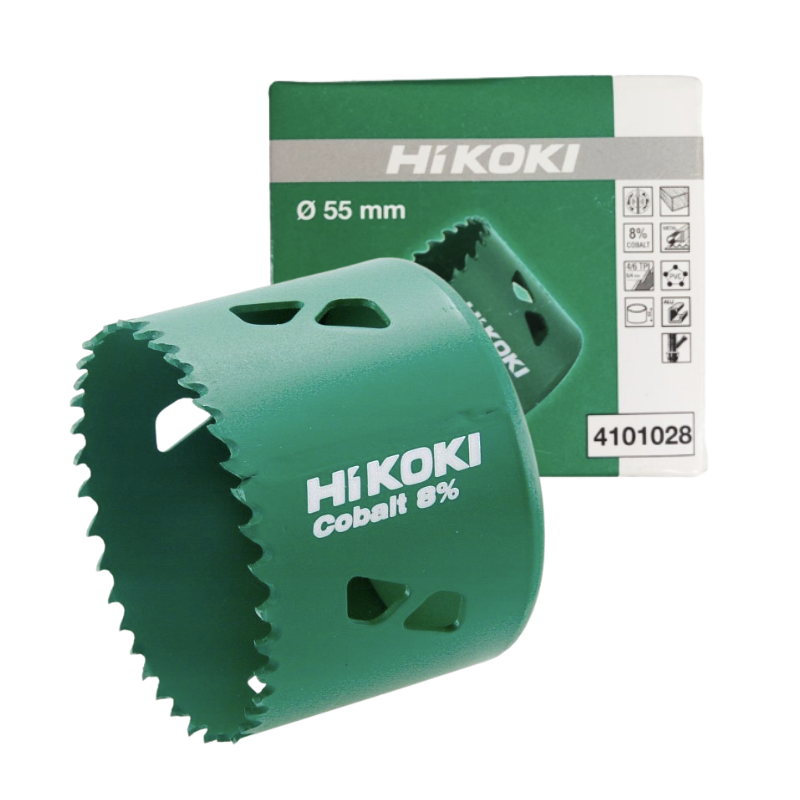Otwornica bimetalowa HSS-CO 55mm 4/6TPI 4101028 HiKOKI Otwornica bimetalowa HSS-CO 55mm 4/6TPI 4101028 HiKOKI