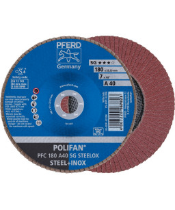 PFERD Sciernica lamelowa POLIFAN PFC 180 A 40 SG STEELOX