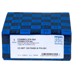 Zestaw krążków filcowych COMBICLICK Ø125mm VRH A100C 180M 240F do wykańczania