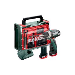 PowerMaxx BS Basic Set Wiertarko-wkrętarka akumulatorowa Metabo