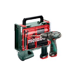 PowerMaxx SB Basic Set Akumulatorowa wiertarka udarowa Metabo