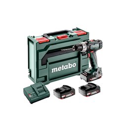 SB 18 L w walizce metaBOX 145, z ładowarką SC 30 + 3 akumulatory Li-Ion 18 V / 2,0 Ah
* do wyczerpania zapasów Metabo