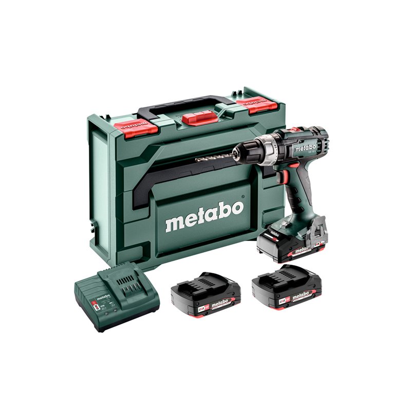 SB 18 L w walizce metaBOX 145, z ładowarką SC 30 + 3 akumulatory Li-Ion 18 V / 2,0 Ah
* do wyczerpania zapasów Metabo