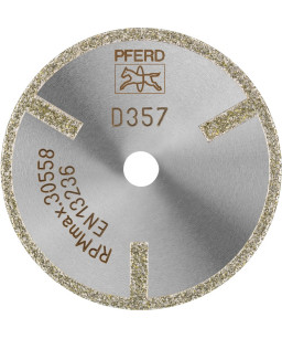 PFERD Diamentowe sciernice tarczowe do ciecia D1A1R 50-2-6 D 357 GAG