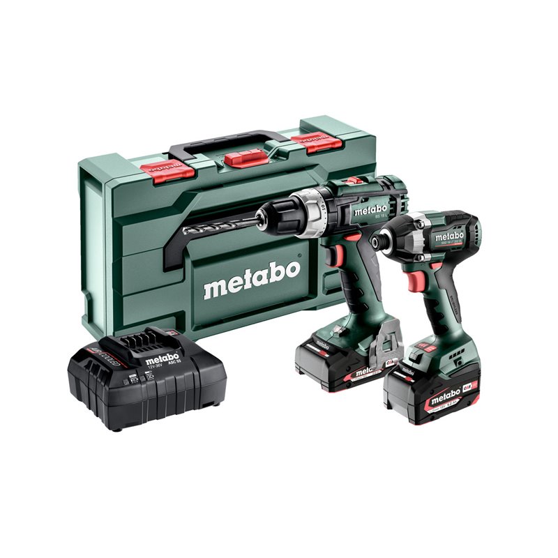 Combo Set 2.8.2 18V Maszyny akumulatorowe w zestawach Metabo