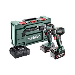 Combo Set 2.9.2 18V: Carcassy: BS 18 L BL + SSW 300 LT BL + ładowarka ASC 55 + 1 akumulator 18V / 2,0 Ah + 1 akumulator 18V / 5,