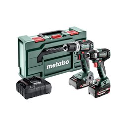 Combo Set 2.8.3 18V: Carcassy: BS 18 L BL + SSD 200 LT BL + 1 akumulator 18V / 2,0 Ah + 1 akumulator 18V / 5,2 Ah + ładowarka AS