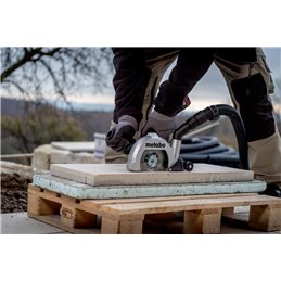 WVB 18 LTX BL 15-125 Quick Akumulatorowa szlifierka kątowa Metabo