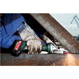 WF 18 LTX 125 Quick Akumulatorowa szlifierka kątowa z płaską głowicą Metabo