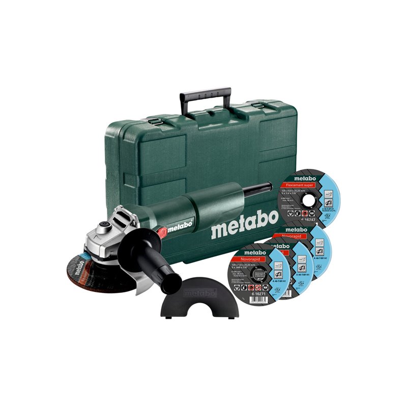 W 750-125 Set Szlifierka kątowa Metabo