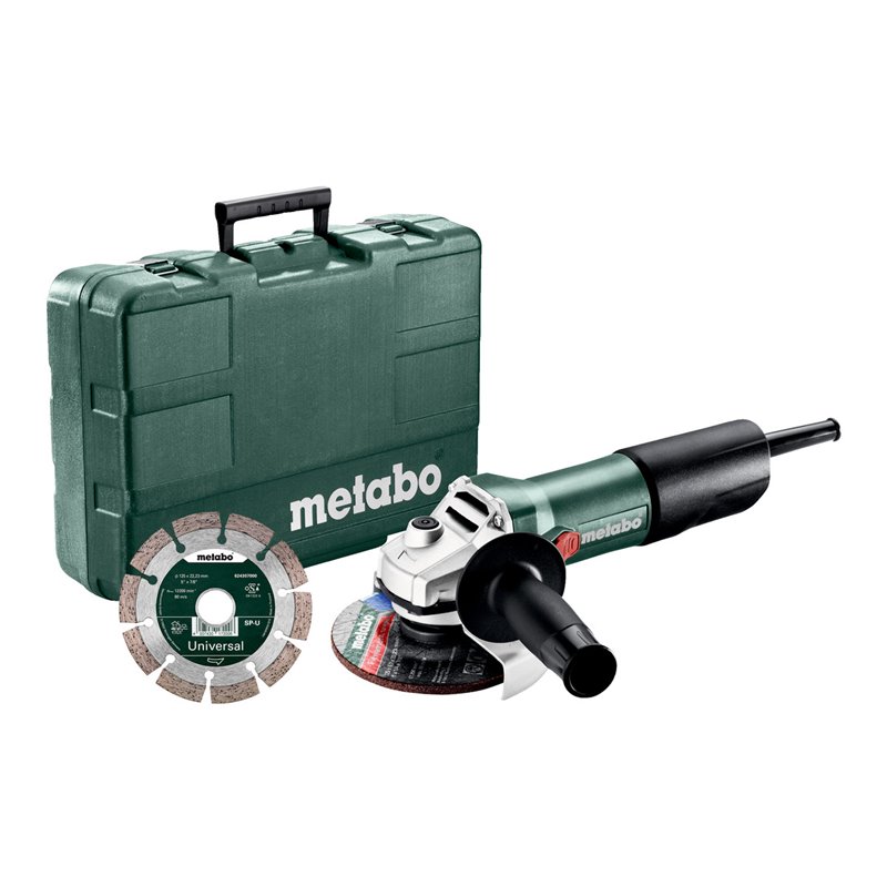 W 850-125 Set Szlifierka kątowa Metabo