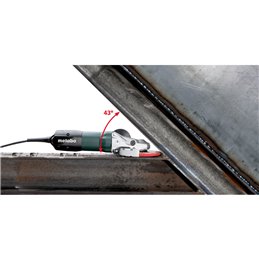 WEF 9-125 Quick Szlifierka kątowa z płaską głowicą Metabo