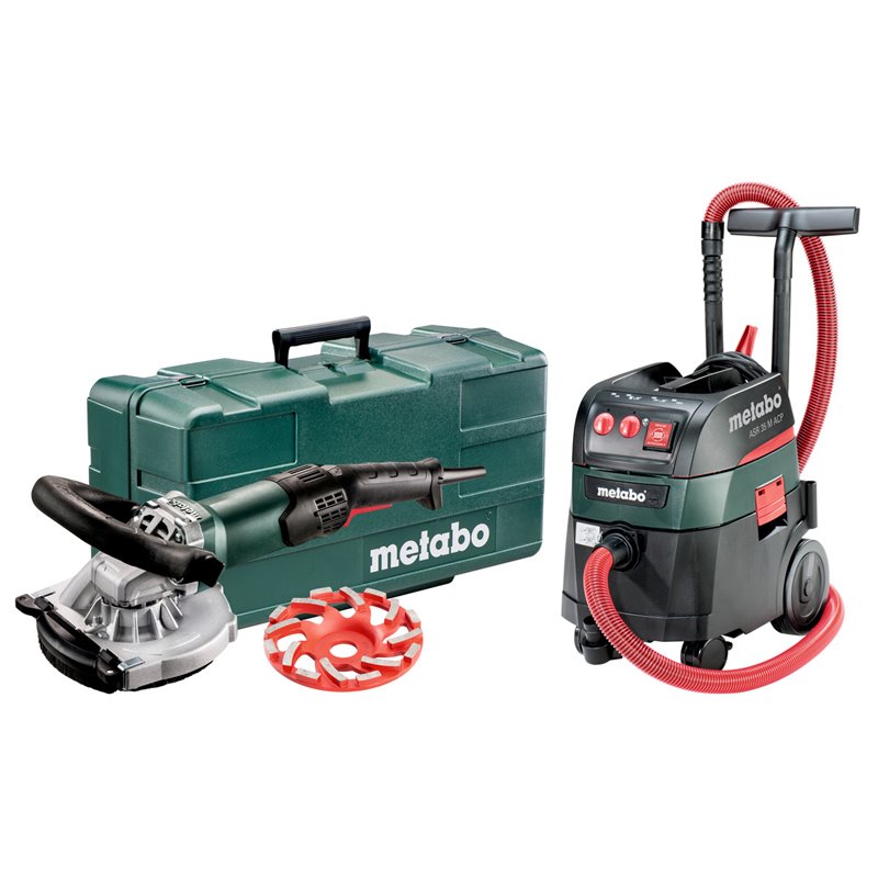 RSEV 19-125 RT + ASR 35 M ACP Set Urządzenia sieciowe w zestawach Metabo