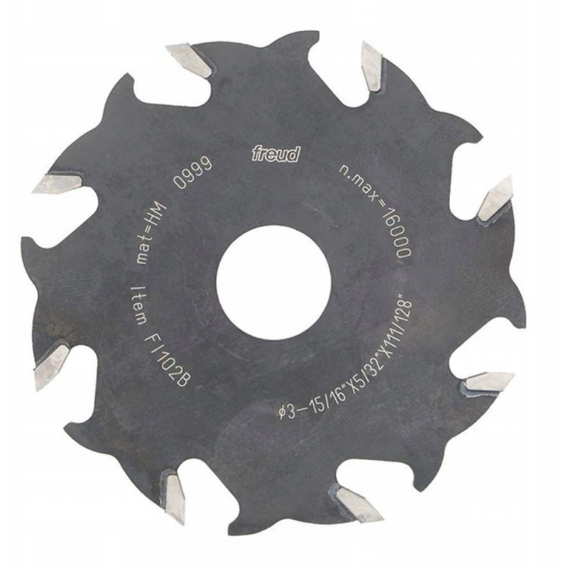 Frez lutowany do montażu lameli FI02M BX3 100X3,95-6 Freud