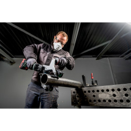 RBVB 18 LTX BL 180 Akumulatorowa szlifierka taśmowa do rur Metabo