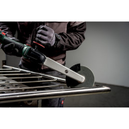 KNSVB 18 LTX BL 150 Akumulatorowa szlifierka do spoin pachwinowych Metabo