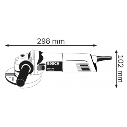 Szlifierka kątowa GWS 1400 0601824806 Bosch