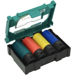 Zestaw nasadek udarowych do felg 4 elementy 40030039 HIKOKI