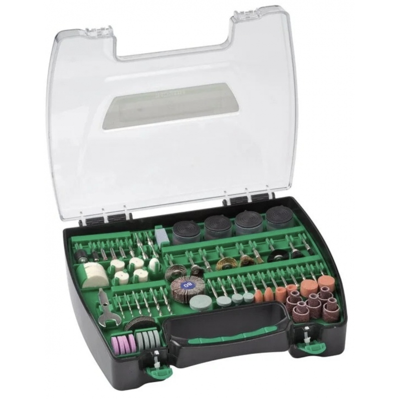 Kaseta z akcesoriami do miniszlifierki 200 elementów 753948 HIKOKI