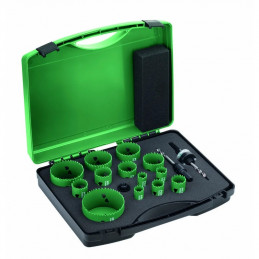 Zestaw Otwornic COMBI 2 19-82 mm (16 elementów) 4101076 HiKOKI