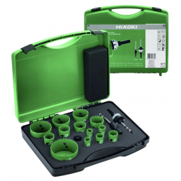 Zestaw Otwornic COMBI 2 19-82 mm (16 elementów) 4101076 HiKOKI