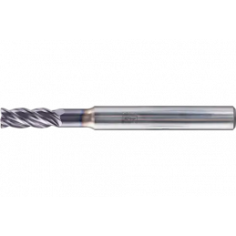 PFERD TOOLS Frez kątowy pełnowęglikowy długi, 4 cięcia, Ø 5 mm, trzonek TiAlN HA z fazą 45°, linia uniwersalna, zdzieranie, wygł